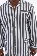 Kocabey 4007 Uzun Kol Çizgili Gaffur Erkek Pijama Takım