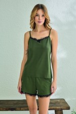 Estiva 24020 Kadın Pegasus İp Askılı Şort Takım