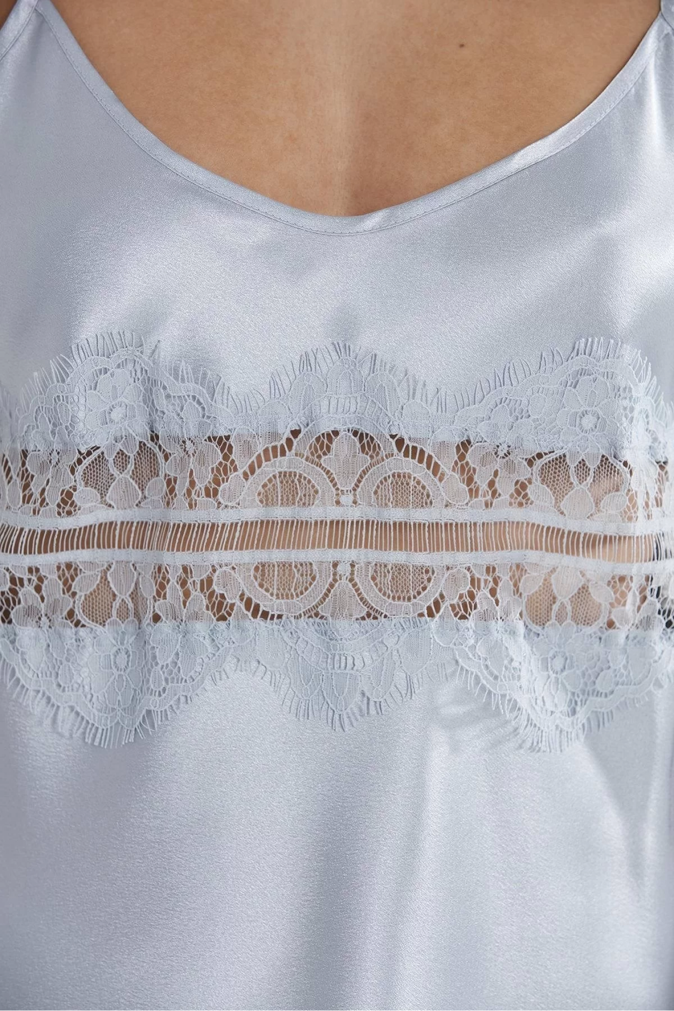 Pierre Cardin 2490 Bayan Sabahlıklı Saten Şort Takım