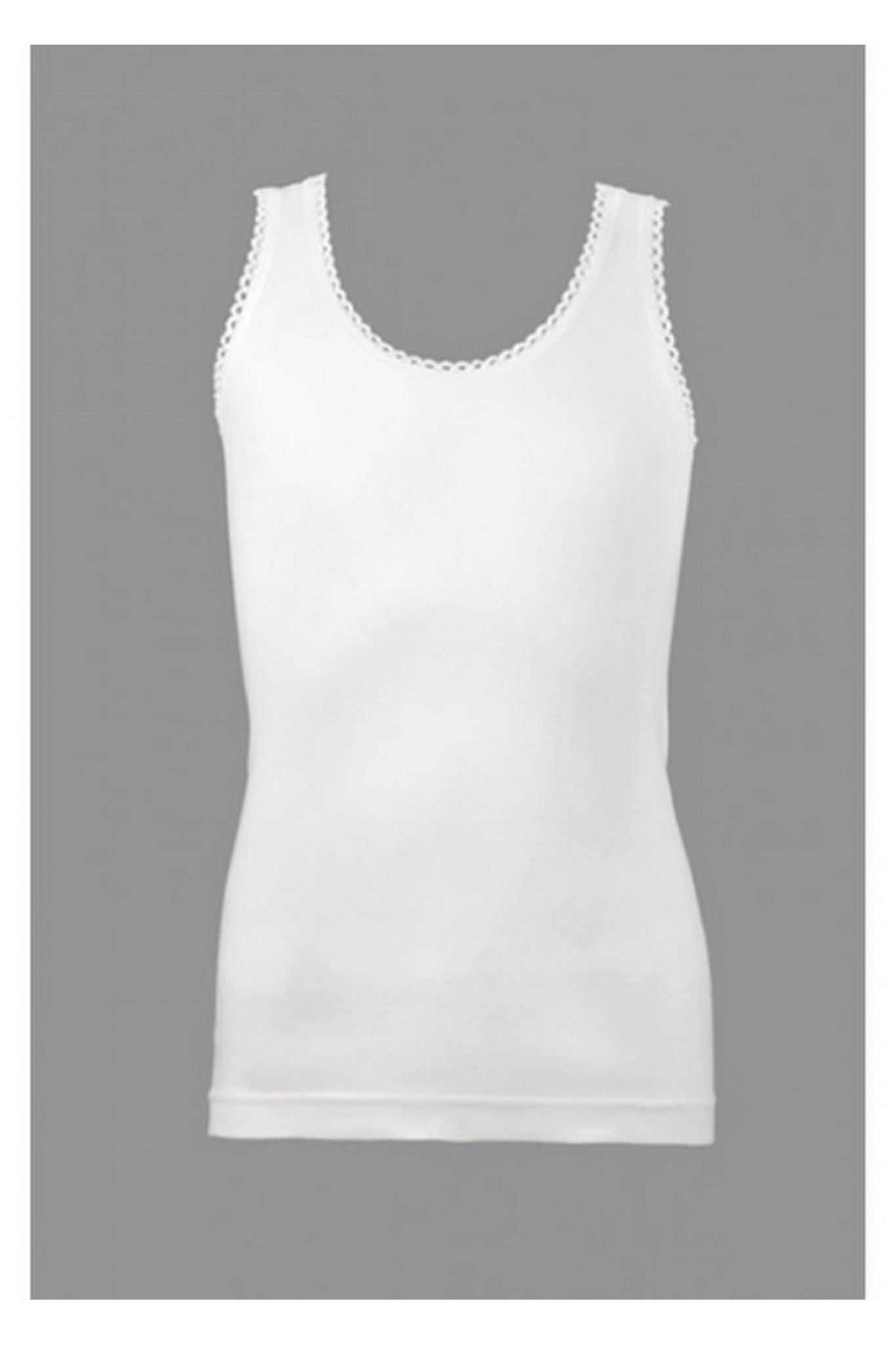 Çift Kaplan 500 Kız Çocuk Kalın Askılı Atlet