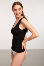 Kom Singlet Pamuklu Kalın Askılı Atlet