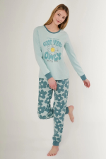 Roly Poly 3247-S Kadın Uzun Kol Pijama Takımı