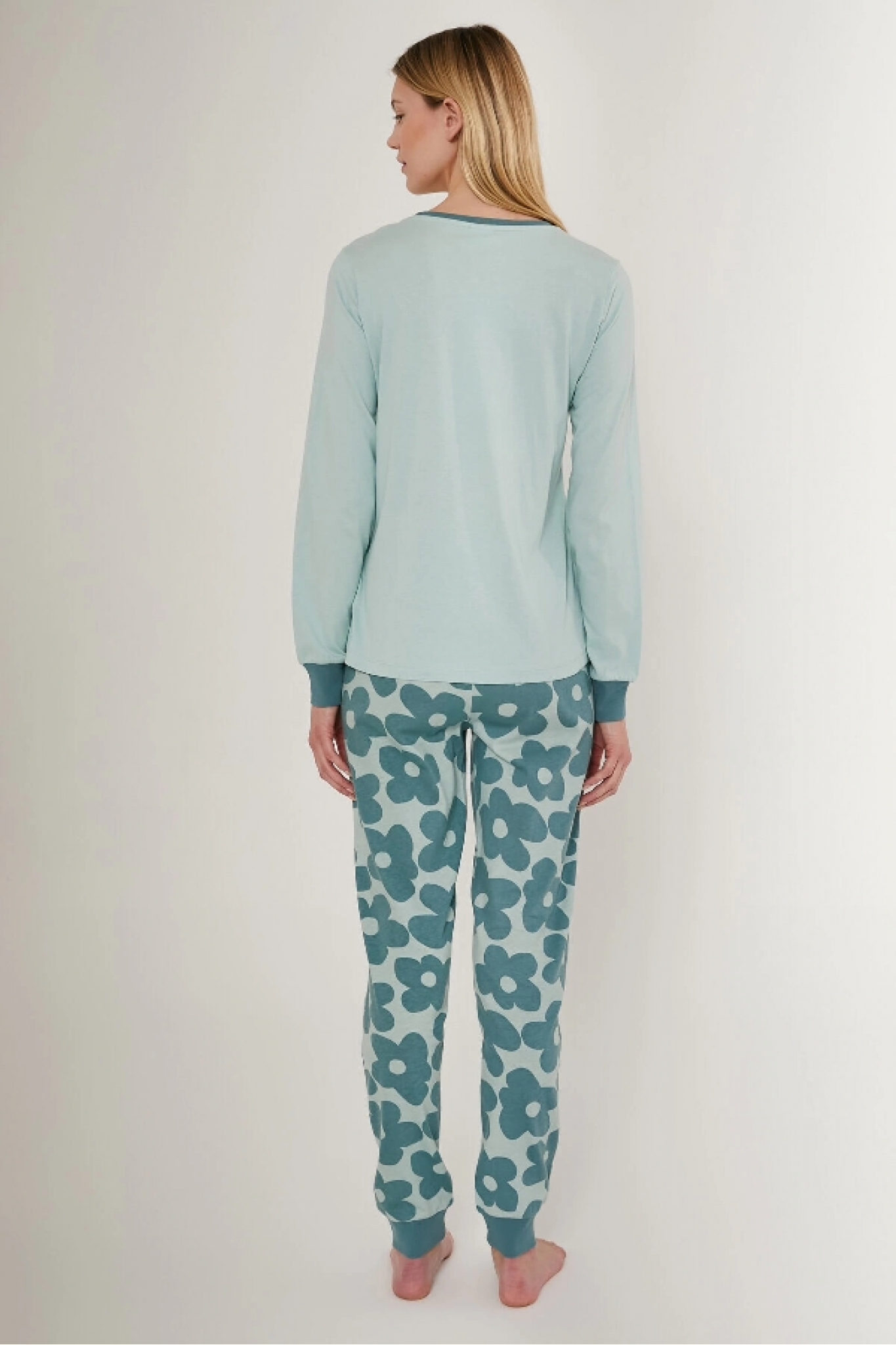 Roly Poly 3247-S Kadın Uzun Kol Pijama Takımı