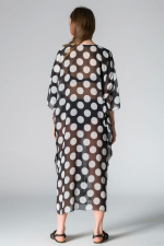 Freshness P-15 Uzun Puantiyeli Desenli Pareo