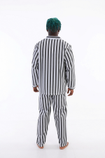 Kocabey 4007 Uzun Kol Çizgili Gaffur Erkek Pijama Takım