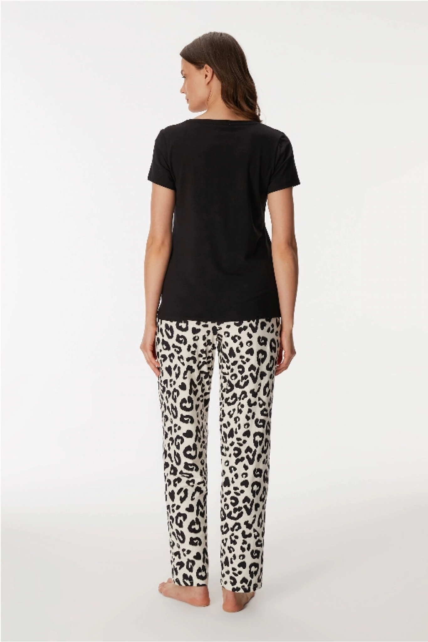 Anıl 11392 Bayan T-Shirt ve Pantolon Takım