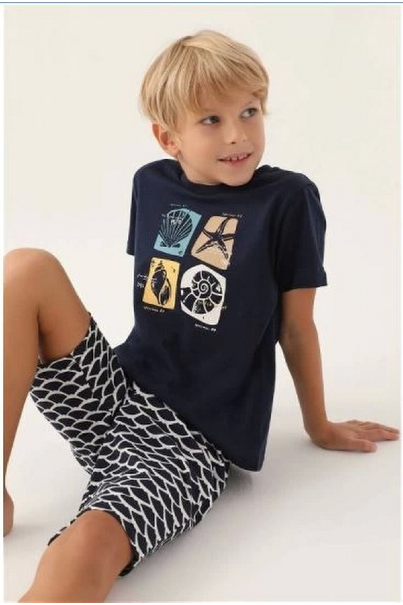 Arnetta 2981-2 Erkek Çocuk Bermuda Takım