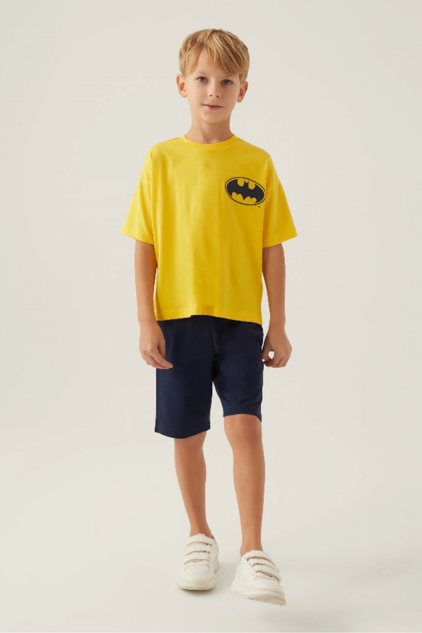 Batman L1692-3 Çocuk Bermuda Pijama Takımı