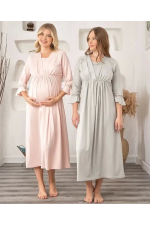 Bone 5904 Kadın Lohusa Melissa Spor Gecelik