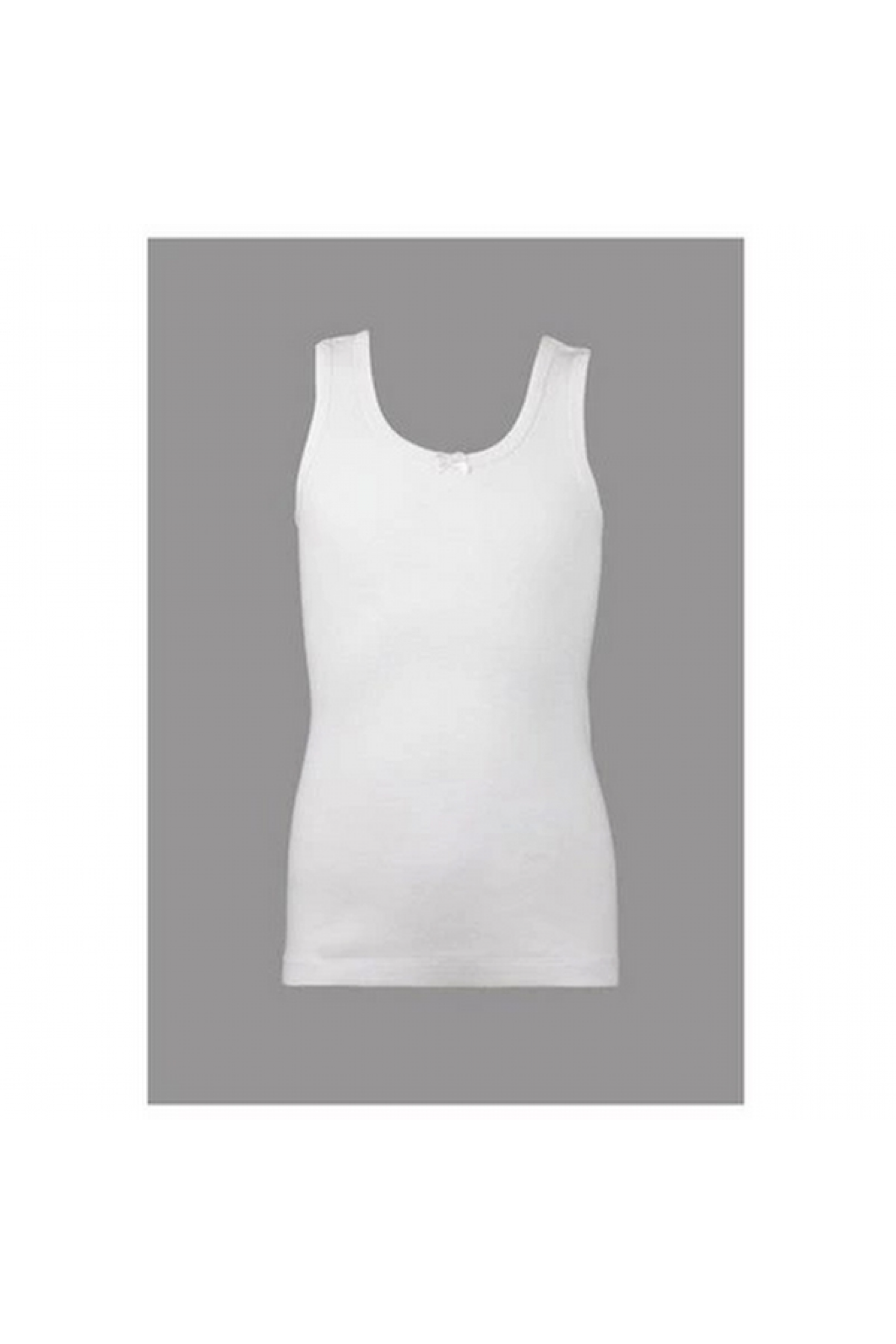 Çift Kaplan 505 Kız Çocuk Kalın Askılı Atlet