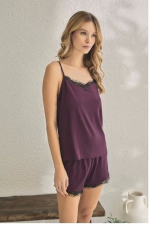 Estiva 24020 Kadın Pegasus İp Askılı Şort Takım