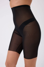 Freshness 0007 Lazer Kesim Tül Yüksek Bel Şort Korse