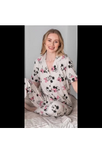 Freshness 110 Minnie Mauslu Patlı Kısa Kol Pijama Takımı