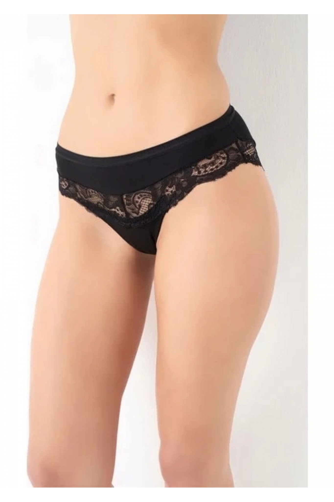 G-Box 932 Bayan Dantel Detaylı Cotton Bikini Külot