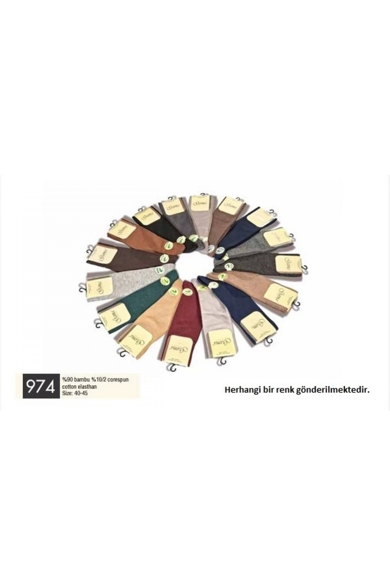 Gama 974 Bambu Erkek Çorap