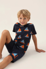 RolyPoly 3372-2 Erkek Çocuk T-short Şort Takım