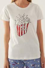 Roly Poly 3415-S Kadın Kısa Kol Pijama Takımı