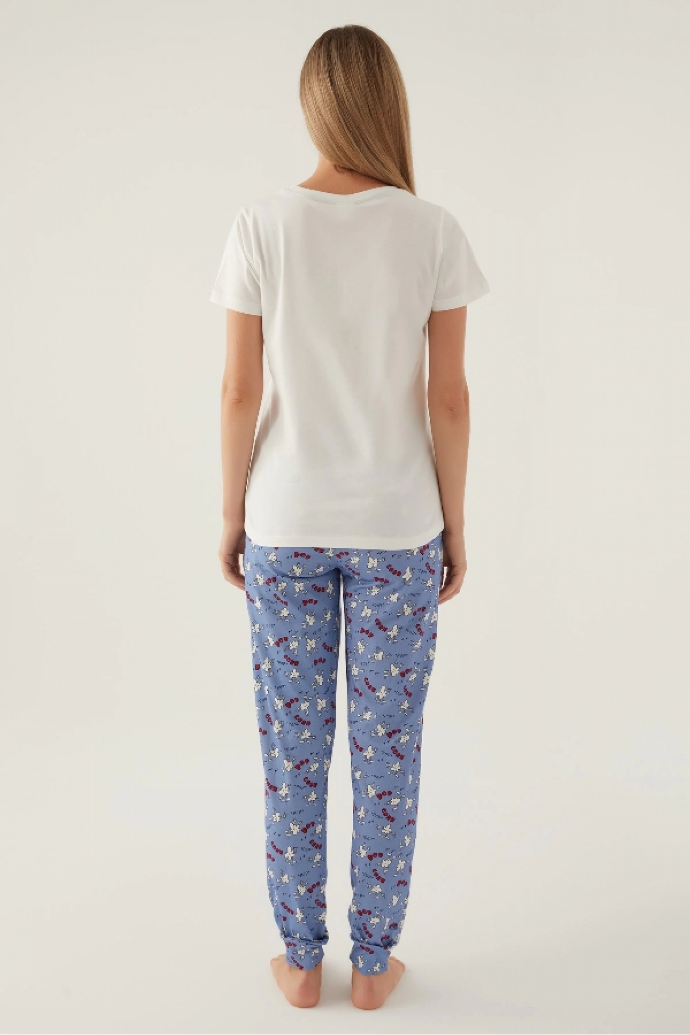 Roly Poly 3415-S Kadın Kısa Kol Pijama Takımı