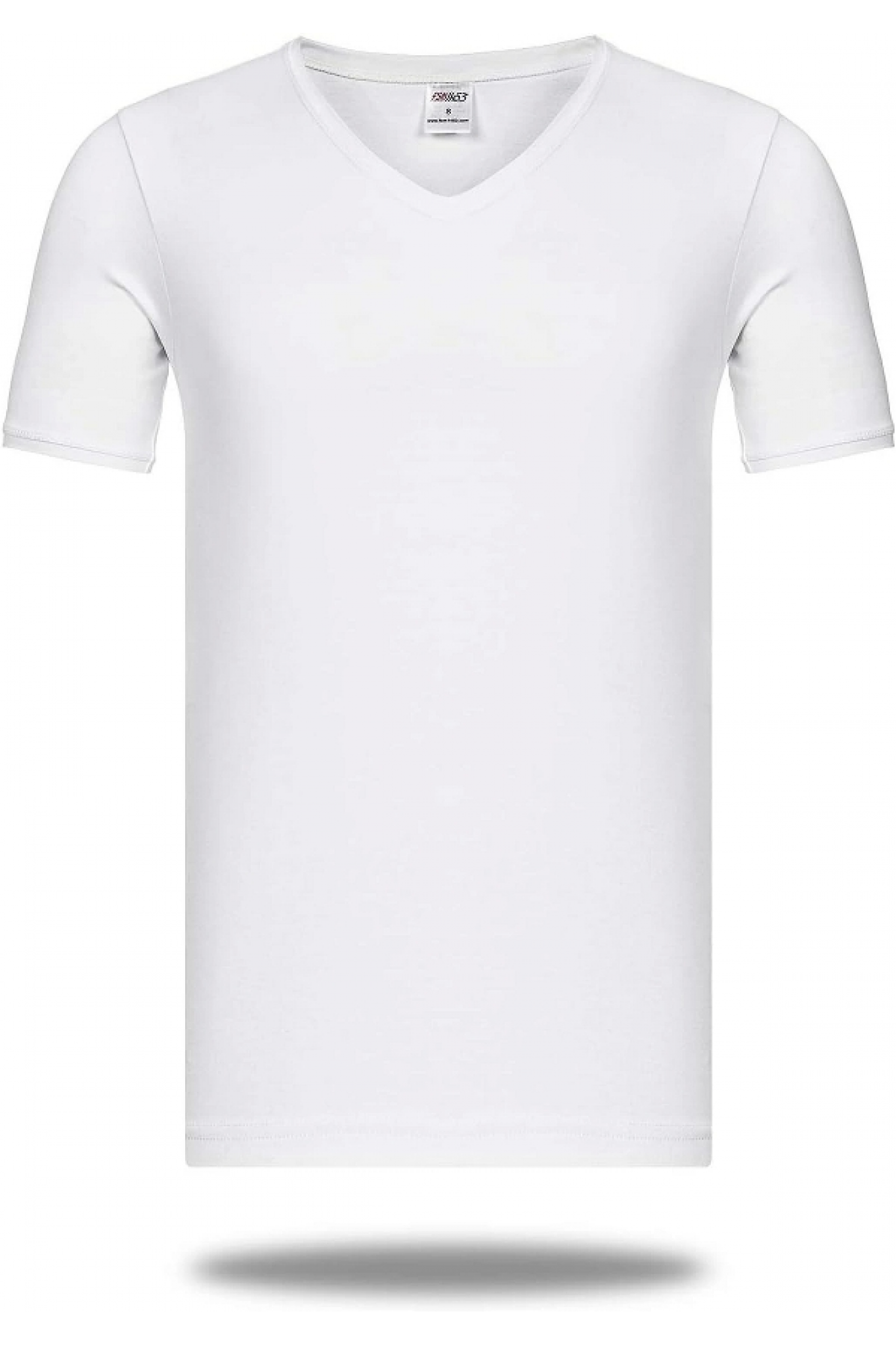 Star 206 Modal Yarım Kol V-Yaka T-Shirt Atlet