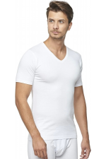 Star 206 Modal Yarım Kol V-Yaka T-Shirt Atlet