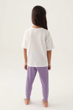 US Polo 1818-4 Kız Çocuk Pijama Takımı