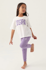 US Polo 1818-4 Kız Çocuk Pijama Takımı